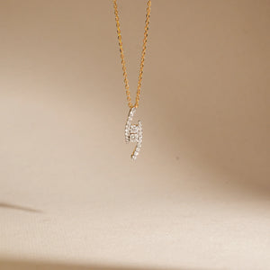 Grace Drop Diamond Pendant Necklace