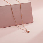 Diamond Embrace Petite Heart Necklace