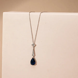 Gleam Thread Diamond Pendant Necklace