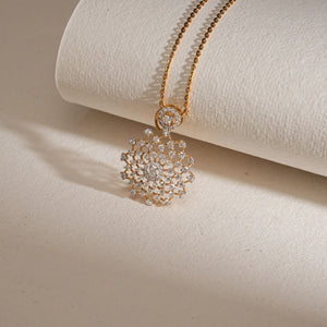 Floral Mirage Grand Diamond Necklace