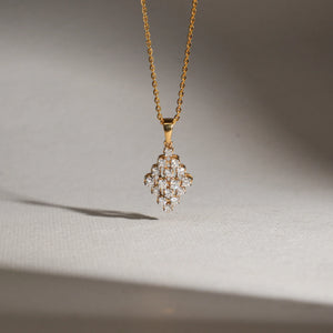 Luxe Radiance Tiered Diamond Necklace