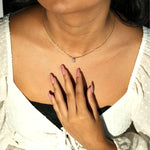 Elegant Solitaire Emerald-Cut Diamond Pendant