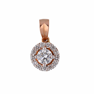 Halo Radiance Diamond Pendant