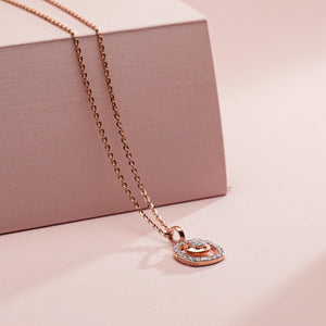 Classic Glow Solitaire Pendant Necklace