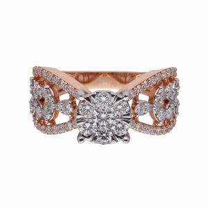 Royal Lattice Diamond Ring