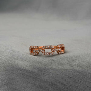 Eternity Link Diamond Band Ring