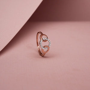 Infinity Trio Diamond Accent Ring