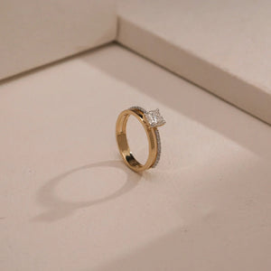 Dusk Promise Solitaire Diamond Ring