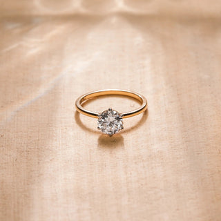Carat Solitaire Round Diamond Ring1