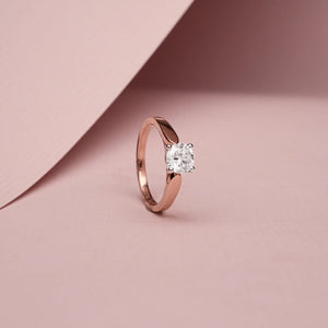 Classic One-Stone Diamond Ring