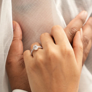 Set of 2|Sleek Lab Grown Diamond Jewellery Set | Men’s Ring & Pavé Band Ring