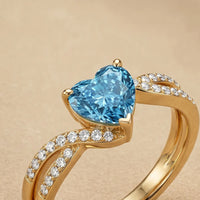 Blue Diamond Rings
