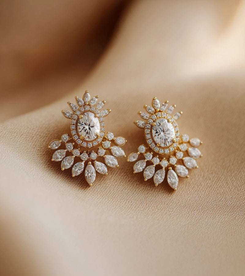 Designer  Lab Grown Diamond Earrings