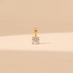 Brilliant Round Solitaire Diamond Pendant