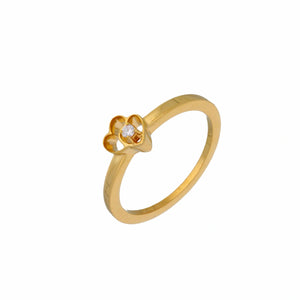 Cupids Hug Diamond Ring