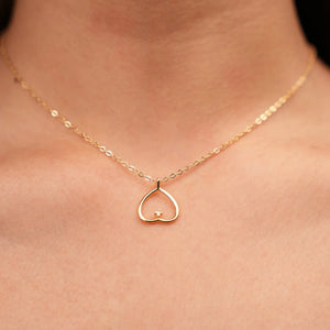 Heart Diamond Pendant