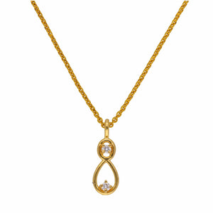 Infinity Desire Diamond Pendant