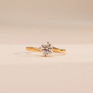 Timeless Single Stone Diamond Ring