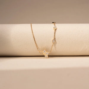Geometric Kite Spark Diamond Necklace