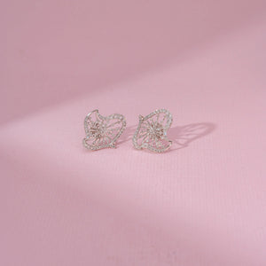 Regal Chandelier Fan Diamond Earring