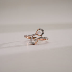 Infinity Embrace Diamond Promise Ring