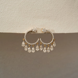 Chic Diamond Tassel Fashion Earring