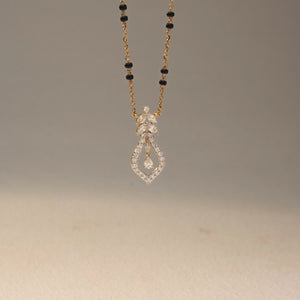 Precious Teardrop Crystal Shine Mangalsutra