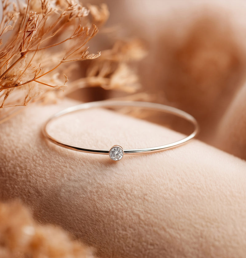 Lab Grown Diamond Bracelets and Bangles