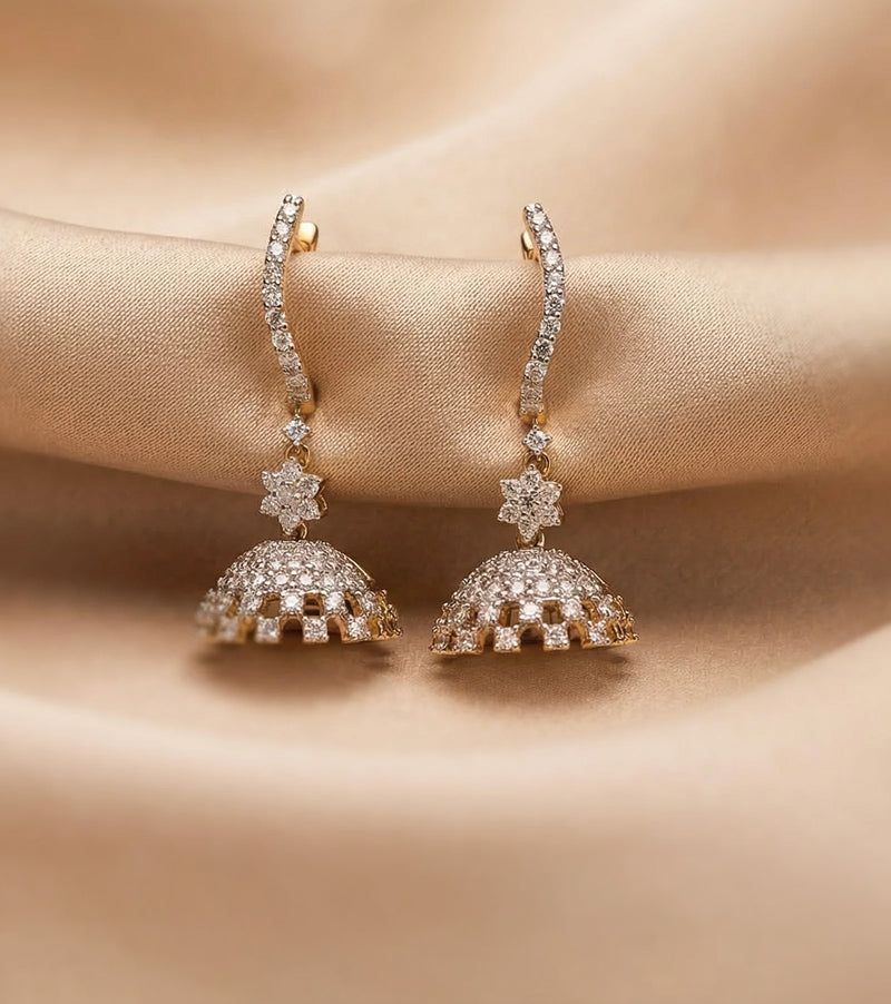 Lab Grown Diamond Jhumka Collection