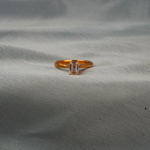 The Emerald Grace Solitaire Ring