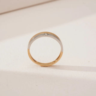 Sleek Flush Set Diamond Band