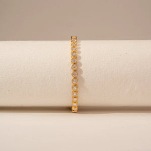 Delicate Graduated Diamond Tennis Bracelet