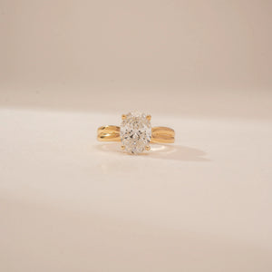 Oval Empress Statement Diamond Ring