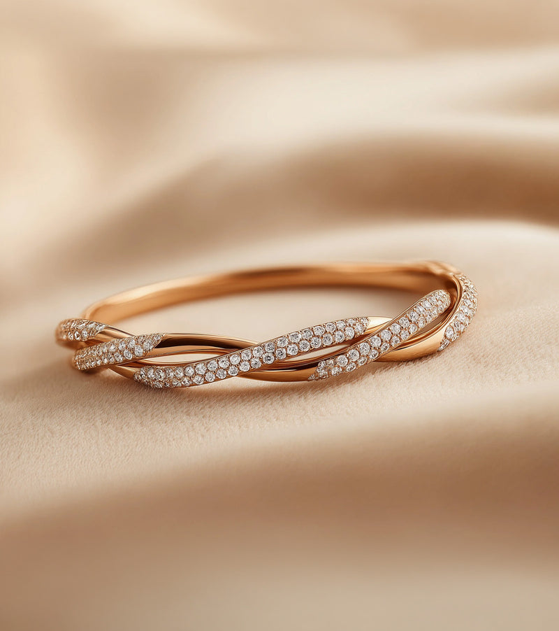 Rose Gold Bangles