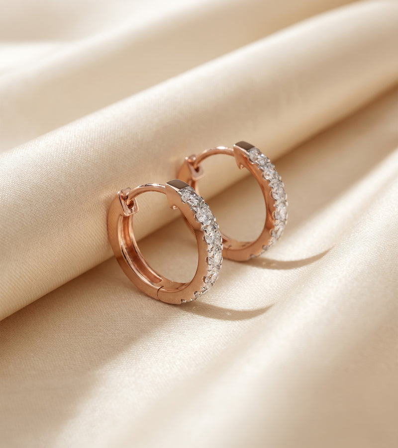 Rose Gold Earrings