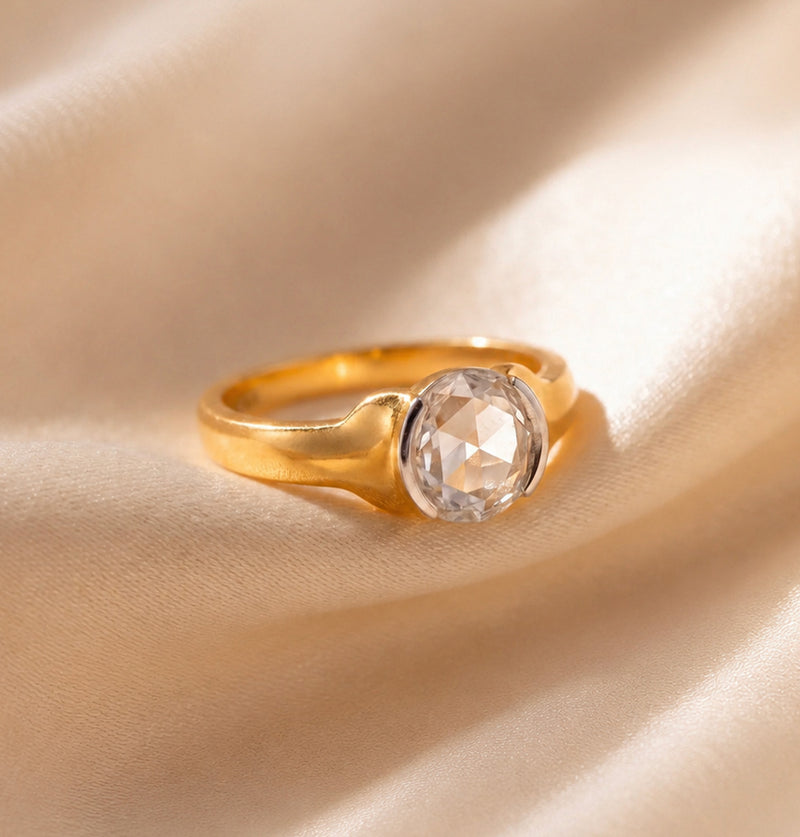 Solitaire Lab Grown Diamond Engagement Rings