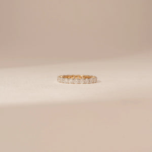 Timeless Alternating Diamond Eternity Ring