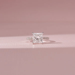 Regal Princess Solitaire Diamond Ring
