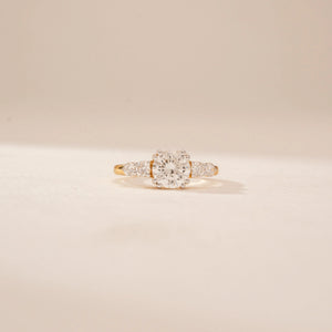 Royal Bloom Sparkle Diamond Ring