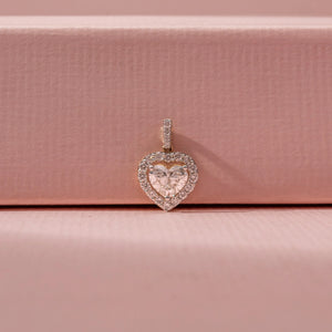 Radiance Double Heart Diamond Pendant