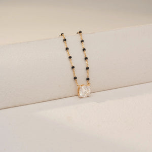 Royal Solitaire Diamond Glow Mangalsutra