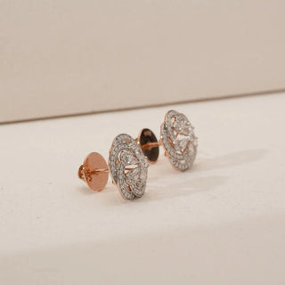Eternal Bloom Diamond Stud Earrings