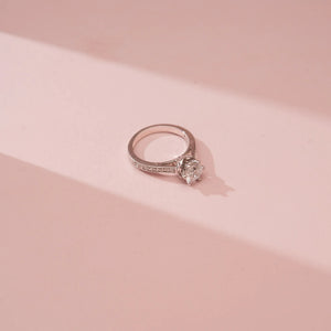 Pure Brilliance Diamond Solitaire Ring