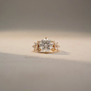 Dainty Diamond Sparkle Style Ring