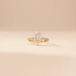 Striking Marquise Elegant Diamond Ring