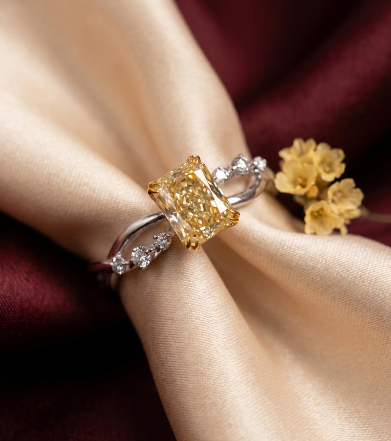 Yellow Diamond Rings