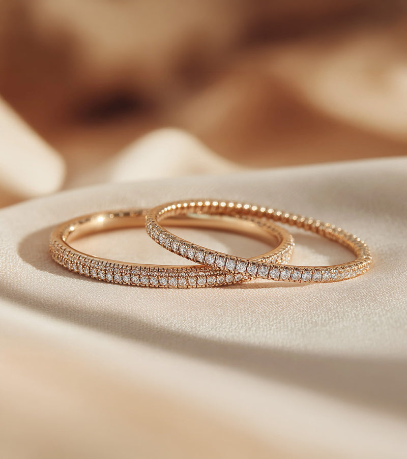 Yellow Gold Bangles