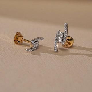 Set of 2|ZigZag Lab Grown Diamond Jewellery Set | Pendant & Earrings